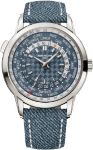 Pre-owned Patek Philippe Complications World Time 40 mm — 5330G-001