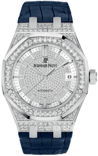 Pre-owned Audemars Piguet Royal Oak Selfwinding 37 mm — 15452BC.ZZ.D019CR.01