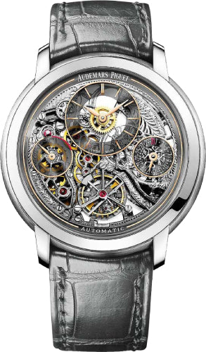 Pre-owned Audemars Piguet Jules Audemars Tourbillon 41 mm — 26143PT.OO.D005CR.01