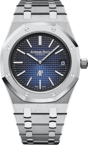 Pre-owned Audemars Piguet Royal Oak "Jumbo" 39 mm — 15202IP.OO.1240IP.01