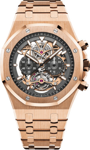 Pre-owned Audemars Piguet Royal Oak Tourbillon 44 mm — 26347OR.OO.1205OR.01