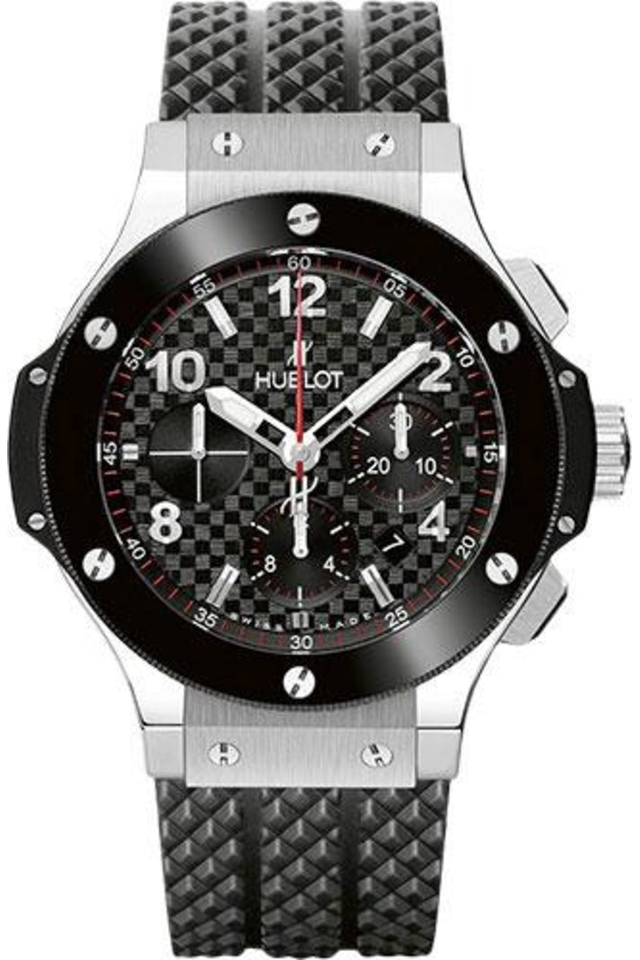 Hublot Big Bang Stainless Steel Black Ceramic Chronograph 44mm 301.SB.131.RX