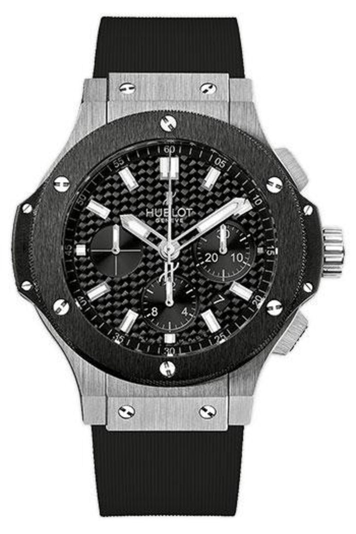 Hublot Big Bang Stainless Steel Black Ceramic Chronograph 44mm 301.SM.1770.RX