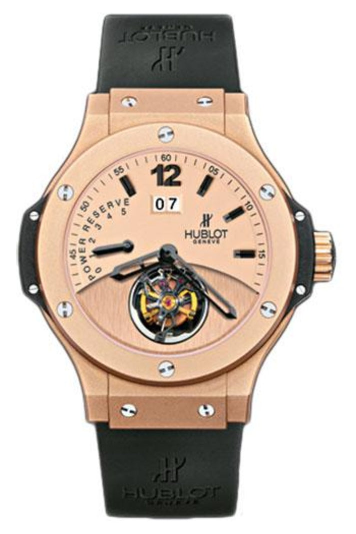 Hublot Big Bang Big Date Tourbillon Gold Mat 302.PI.500.RX