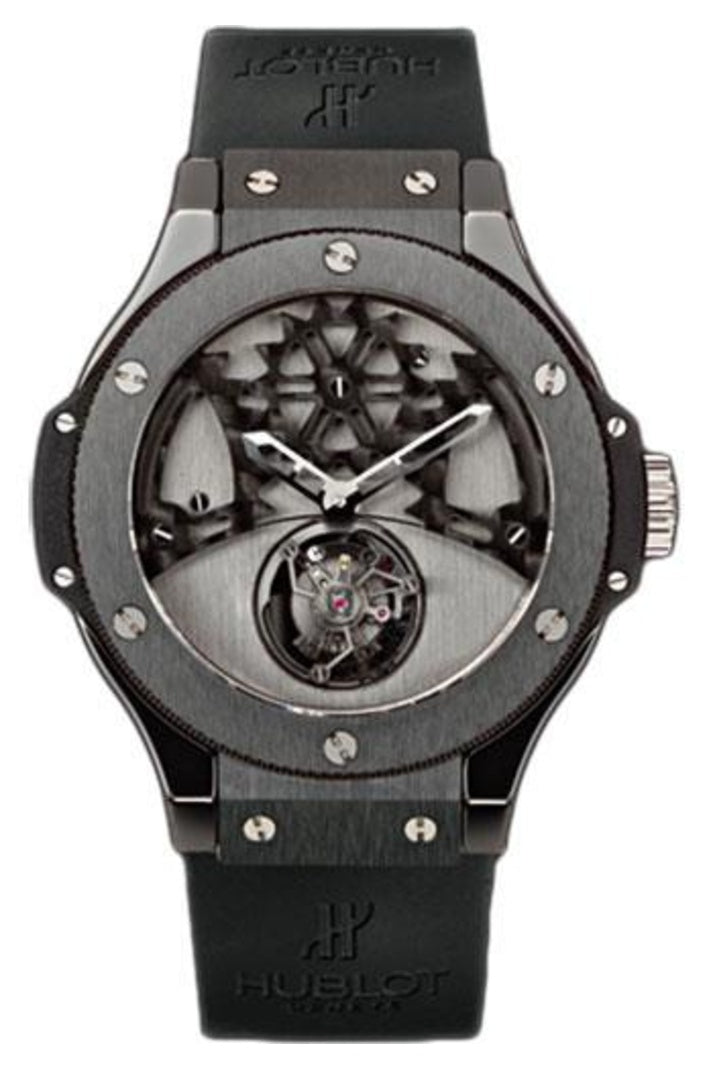 Hublot Big Bang Solo Bang Black Ceramic Tourbillon 305.CM.002.RX