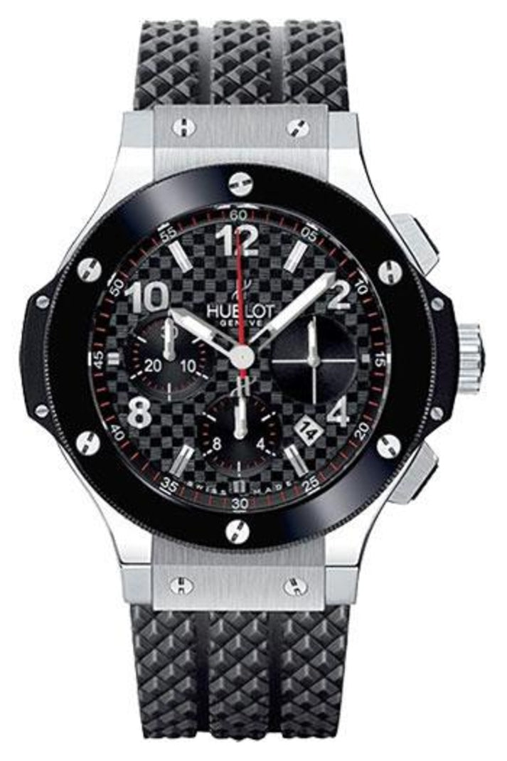 Hublot Big Bang Stainless Steel Black Ceramic Chronograph 41mm 341.SB.131.RX