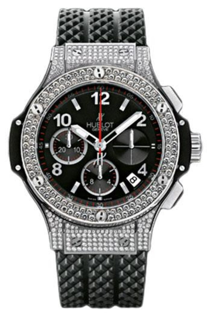 Hublot Big Bang Stainless Steel Pavé Chronograph 41mm 341.SX.130.RX.174