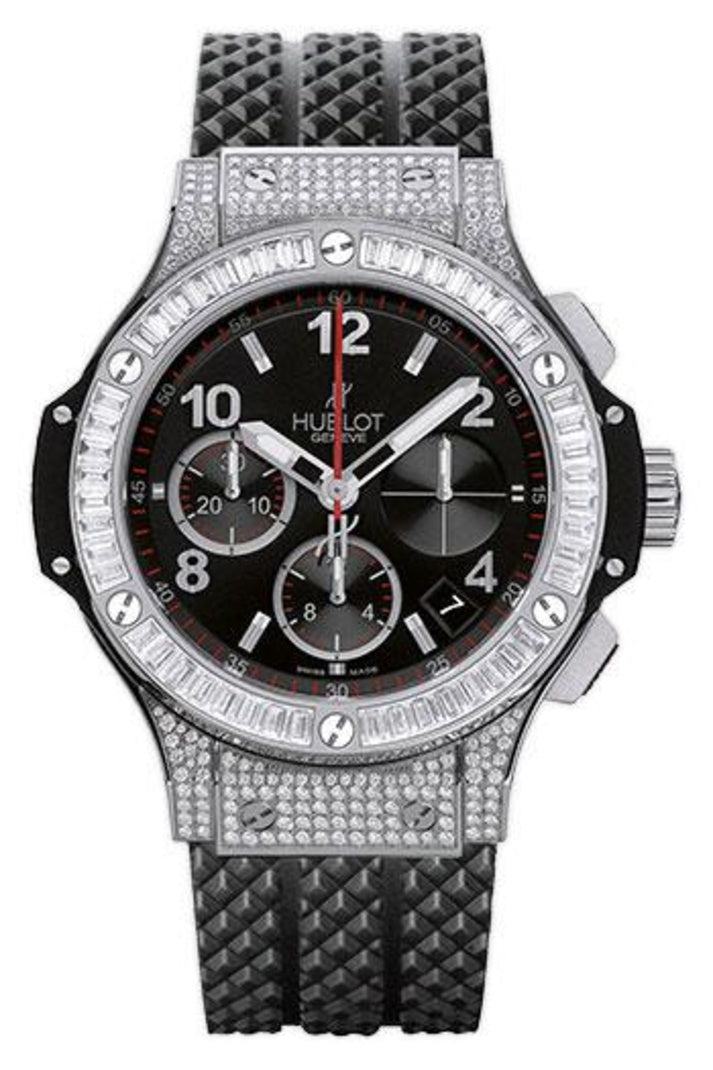 Hublot Big Bang Stainless Steel Pavé Chronograph 41mm 342.SX.130.RX.094