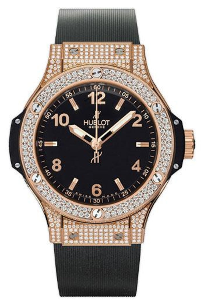 Hublot Big Bang Red Gold Black Diamond Lugs 38mm 361.PX.1280.RX.1704