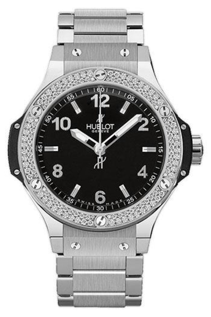 Hublot Big Bang Stainless Steel Diamond Bezel Bracelet Quartz 38mm 361.SX.1270.SX.1104