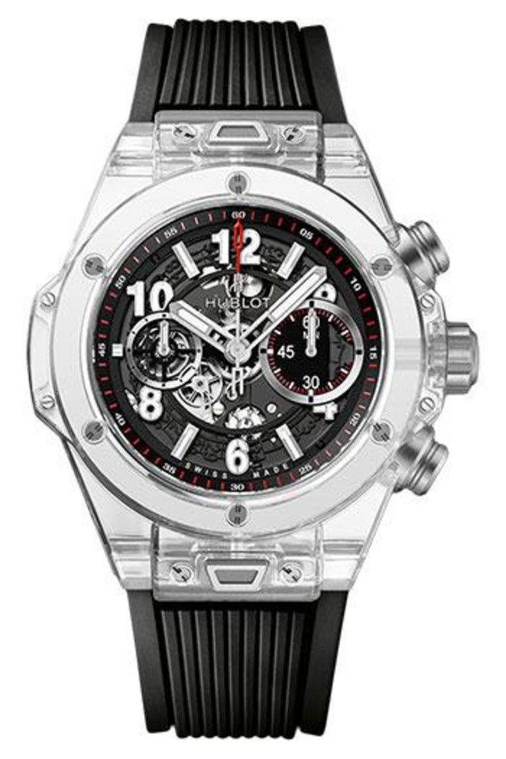 Hublot Big Bang UNICO Magic Sapphire Black Strap 45mm 411.JX.1170.RX