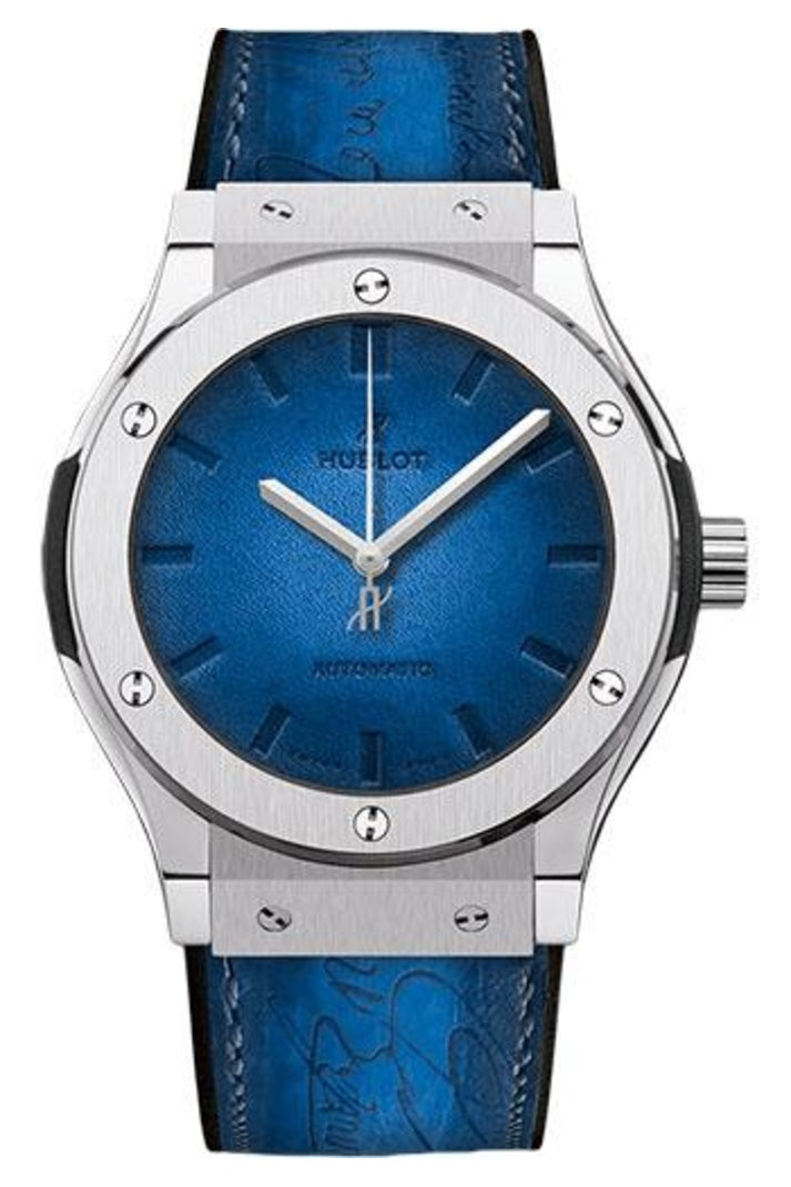 Hublot Classic Fusion Berluti Blue 45mm 511.NX.050B.VR.BER16