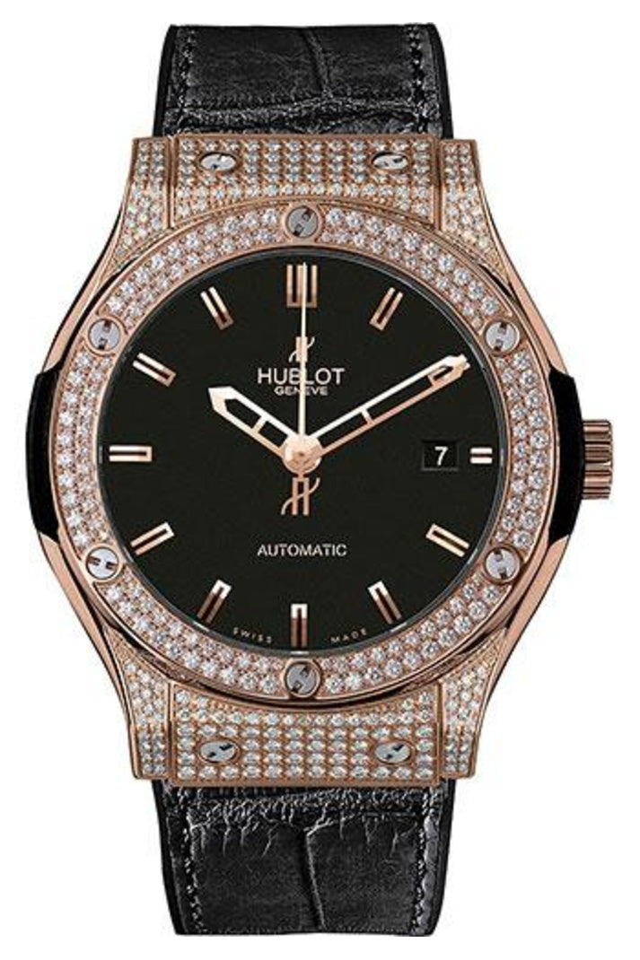 Hublot Classic Fusion Rose Gold Pavé 45mm 511.OX.1180.LR.1704