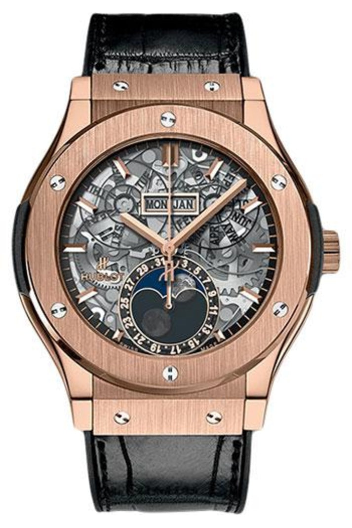 Hublot Classic Fusion Aerofusion Moonphase King Gold 45mm 517.OX.0180.LR