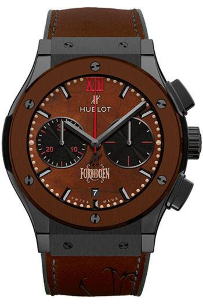 Hublot Classic Fusion Chronograph Forbidden X Black Ceramic 45mm 521.CC.0589.VR.OPX14