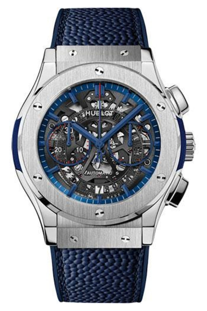 Hublot Classic Fusion Aerofusion Chronograph New York Giants Victor Cruz Titanium 45mm 525.NX.0123.VR.NYG16