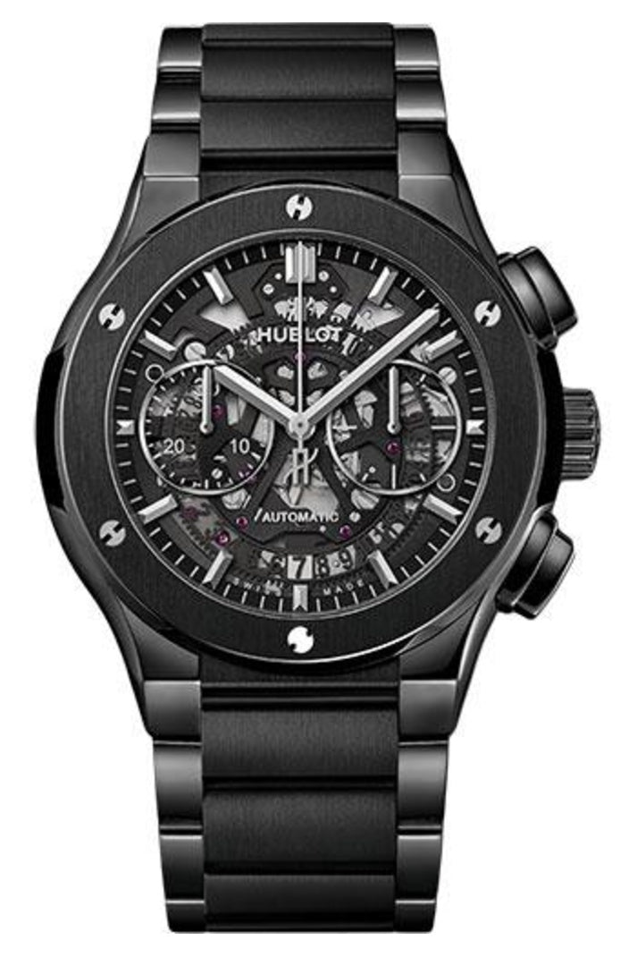 Hublot Classic Fusion Aerofusion Black Magic Bracelet Black Ceramic 45mm 528.CM.0170.CM
