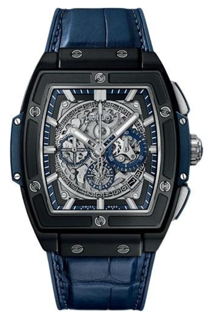 Hublot Spirit of Big Bang Black Ceramic Blue 45mm 601.CI.7170.LR