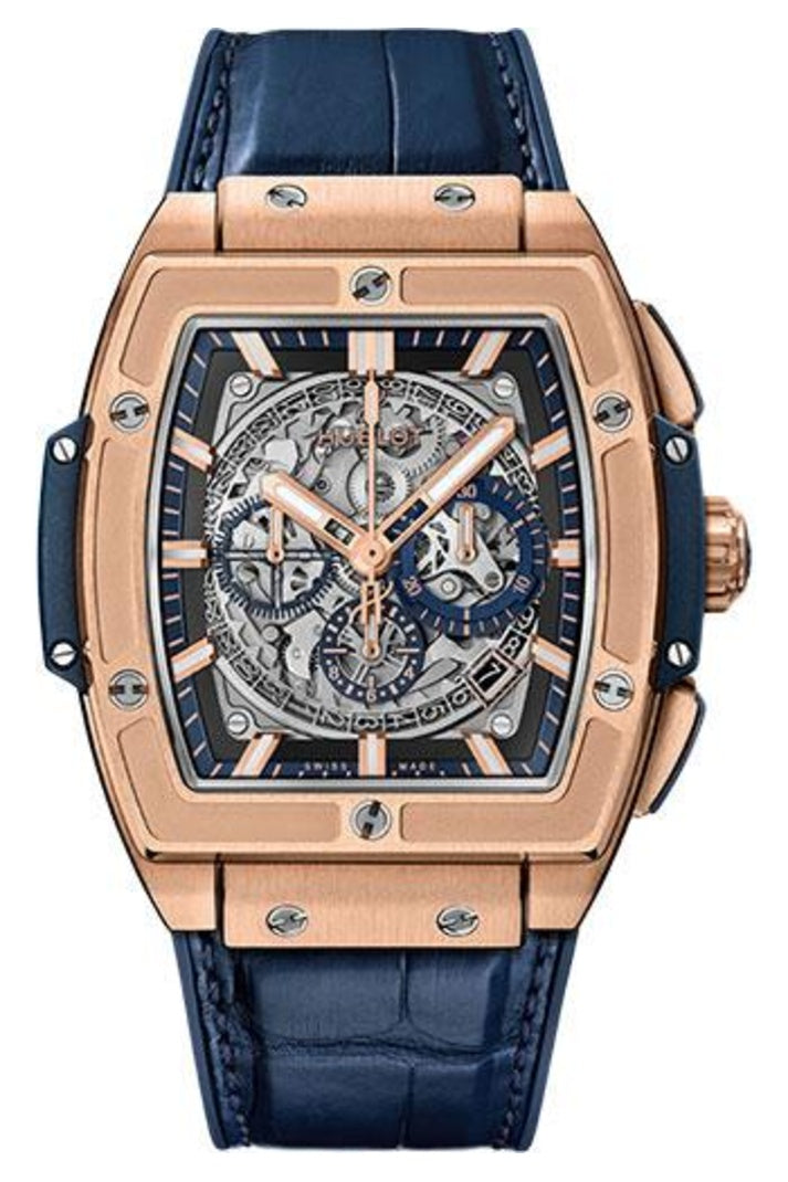 Hublot Spirit of Big Bang King Gold Blue 45mm 601.OX.7180.LR