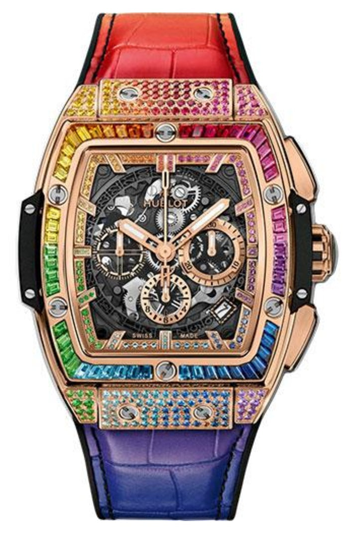 Hublot Spirit of Big Bang King Gold Rainbow 42mm 641.OX.0110.LR.0999