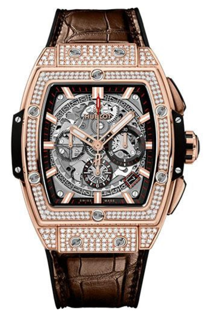Hublot Spirit of Big Bang King Gold Pavé 42mm 641.OX.0183.LR.1704