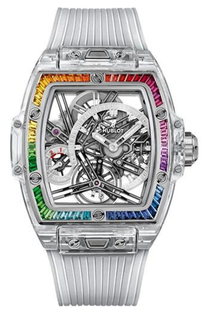 Hublot Spirit of Big Bang Tourbillon Sapphire Rainbow 42mm 645.JX.5120.RT.4099