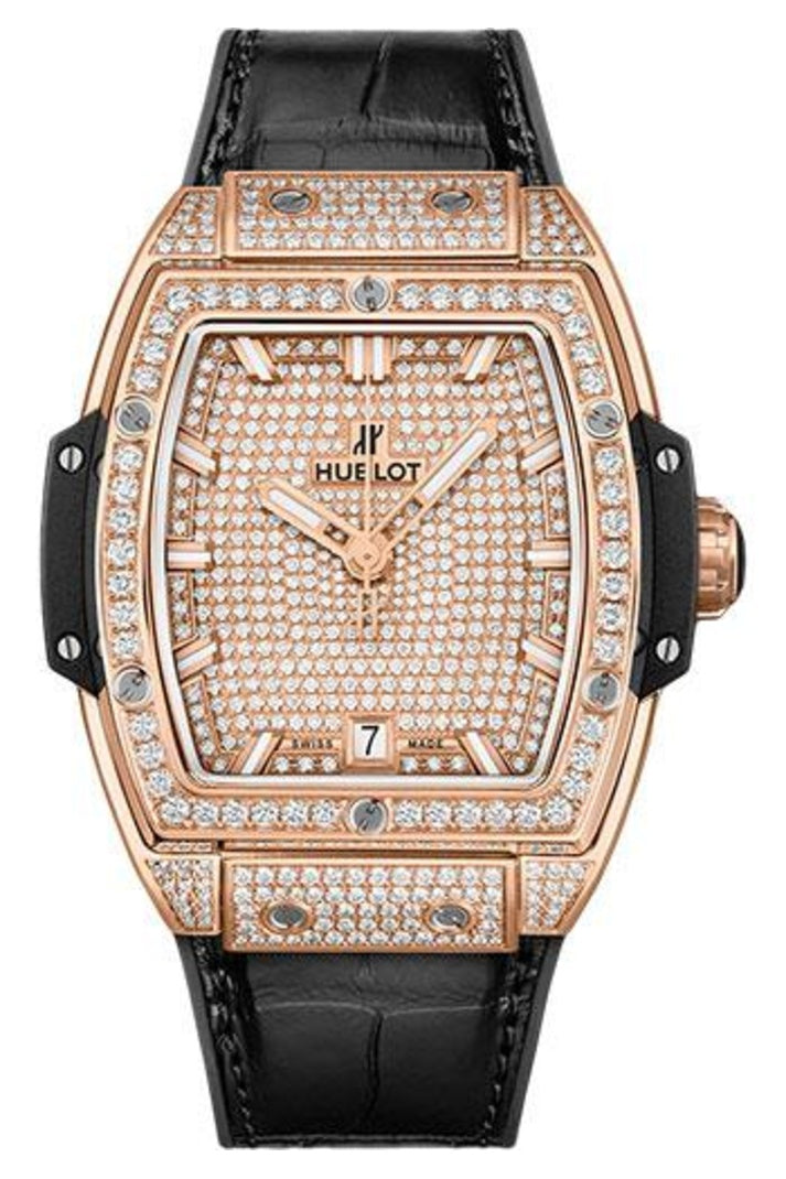 Hublot Spirit of Big Bang King Gold Full Pavé 39mm 665.OX.9010.LR.1604
