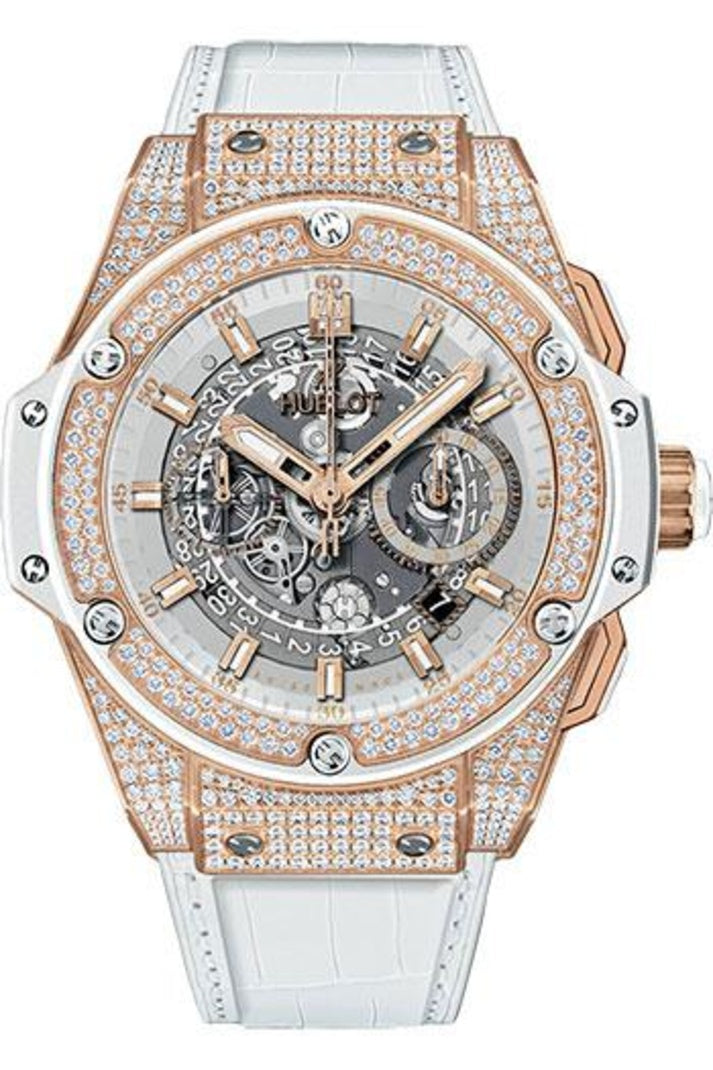 Hublot Big Bang King Power Unico King Gold White Pavé 48mm 701.OE.0128.GR.1704