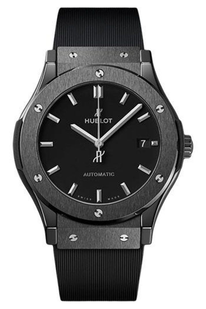 Hublot Classic Fusion Black Magic Ceramic 45mm Matte black lacquer dial reference 511.CM.1171.RX