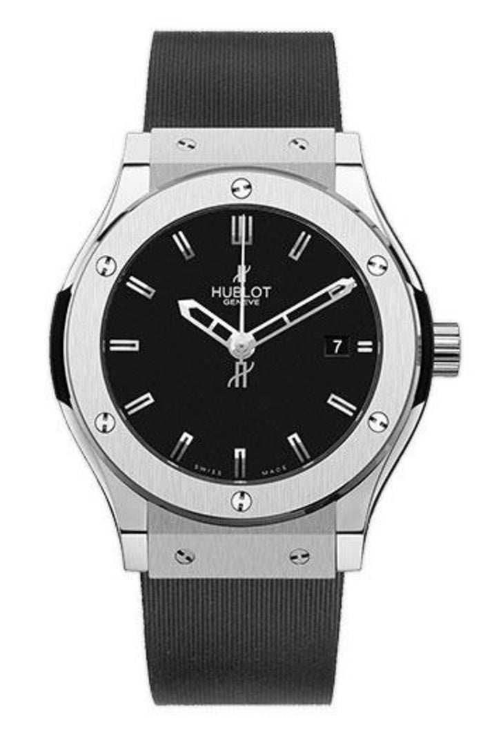 Hublot Classic Fusion 45mm Zirconium Black Dial Black rubber 511.ZX.1170.RX