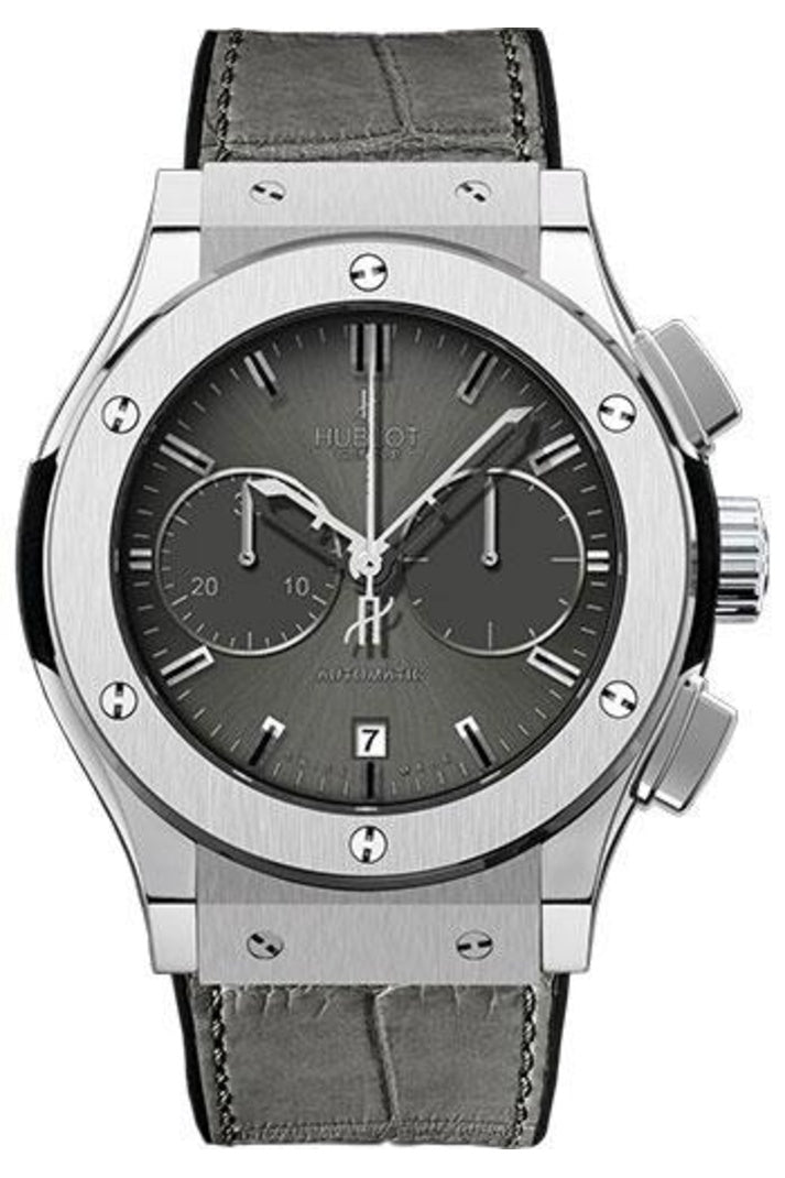 Hublot Classic Fusion Racing Grey Titanium Chronograph, 45mm Racing grey dial, reference 521.NX.7070.LR
