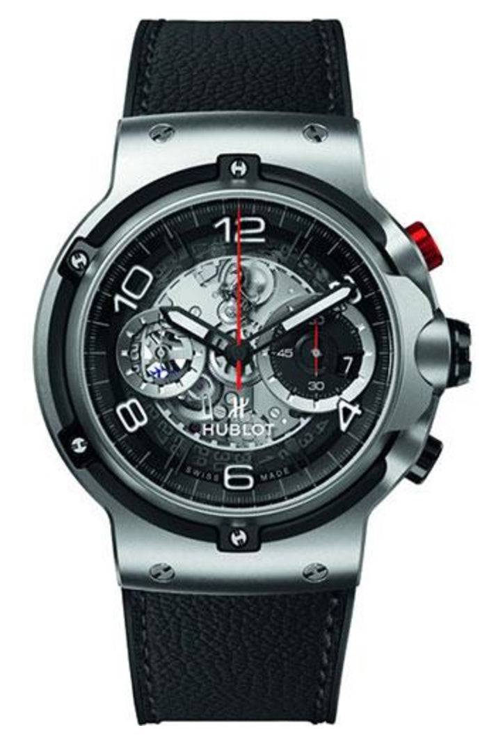Hublot Classic Fusion Ferrari GT UNICO Titanium 45mm Sapphire crystal dial, reference 526.NX.0124.VR