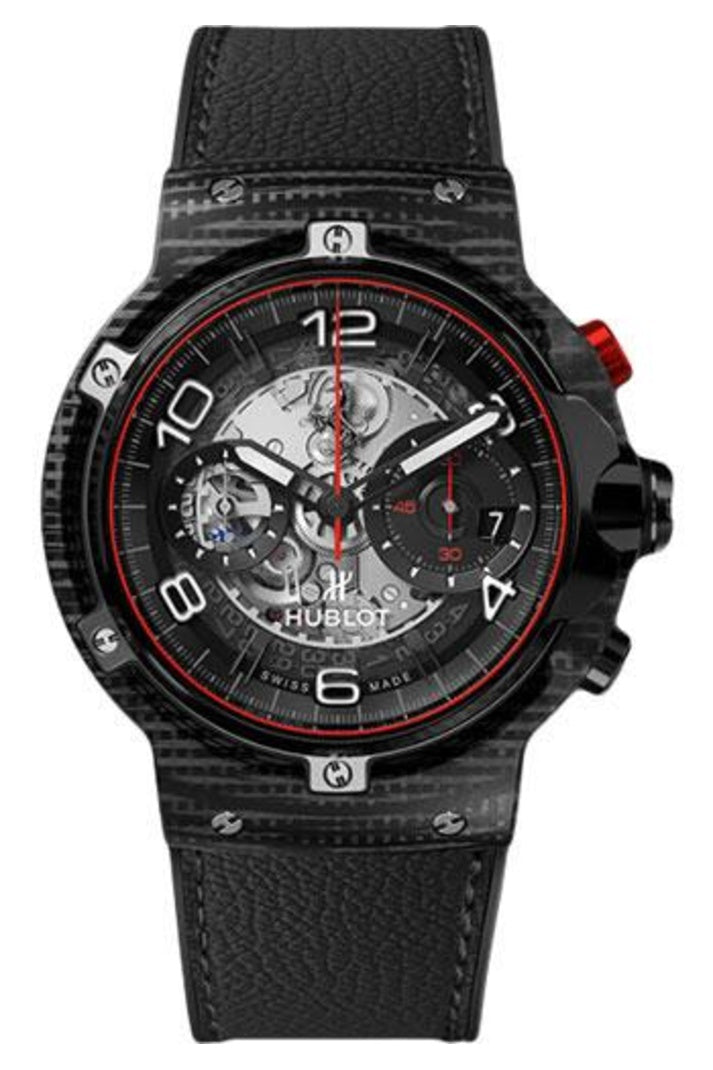 Hublot Classic Fusion Ferrari GT UNICO 3D Carbon 45mm Sapphire crystal dial, reference 526.QB.0124.VR