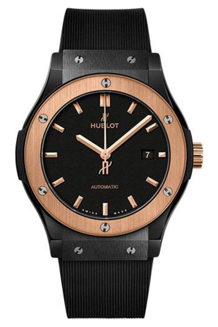 Hublot Classic Fusion Ceramic King Gold Black Dial 42mm Matte black dial, reference 542.CO.1181.RX