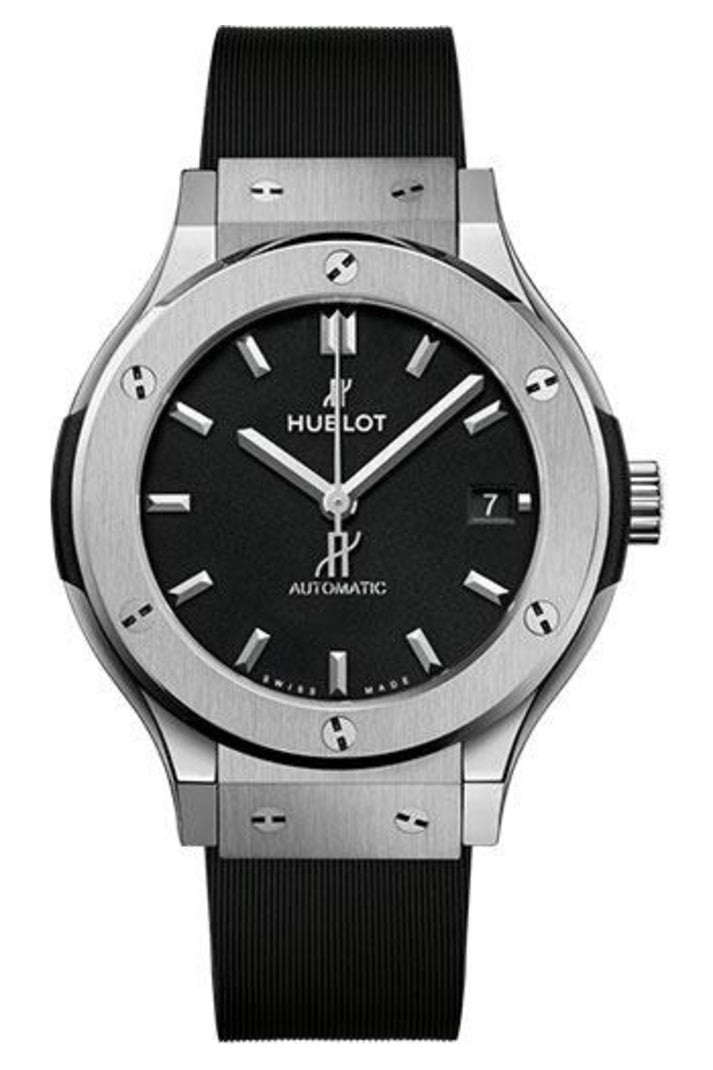 Hublot Classic Fusion Titanium 38mm Titanium Matte black dial reference 565.NX.1171.RX