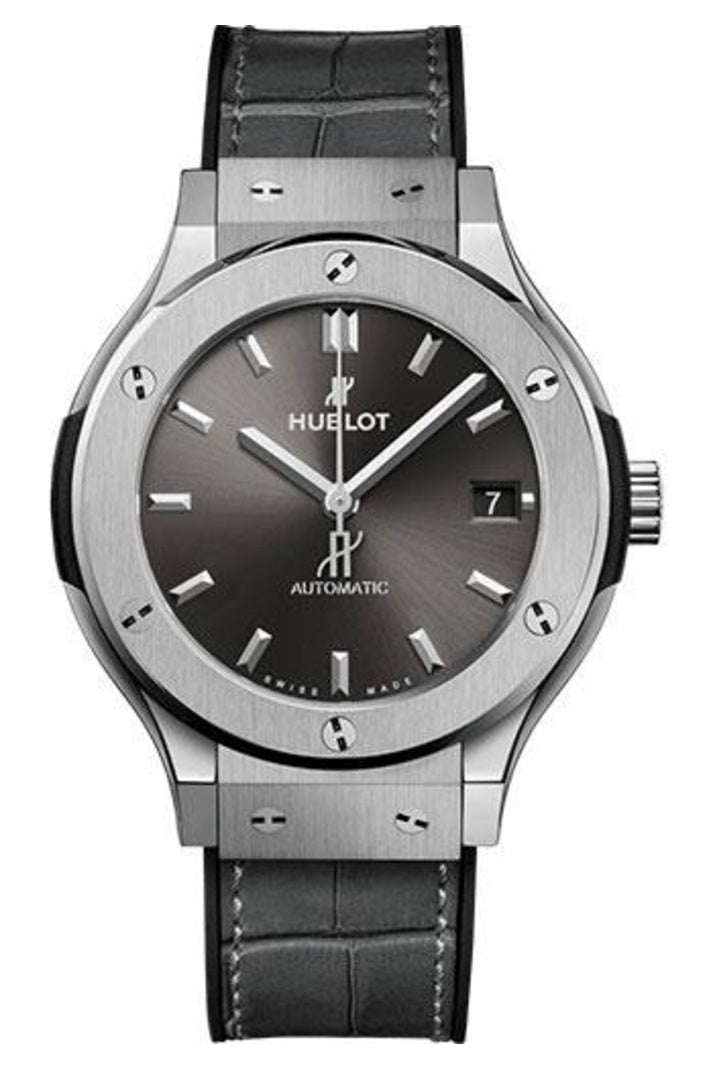 Hublot Classic Fusion Racing Grey Titanium 38mm Grey sunray dial, reference 565.NX.7071.LR