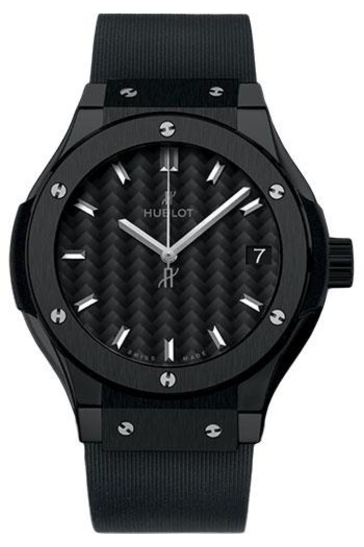 Hublot Classic Fusion Black Magic Carbon Dial 33mm Black carbon fiber dial reference 581.CM.1771.RX