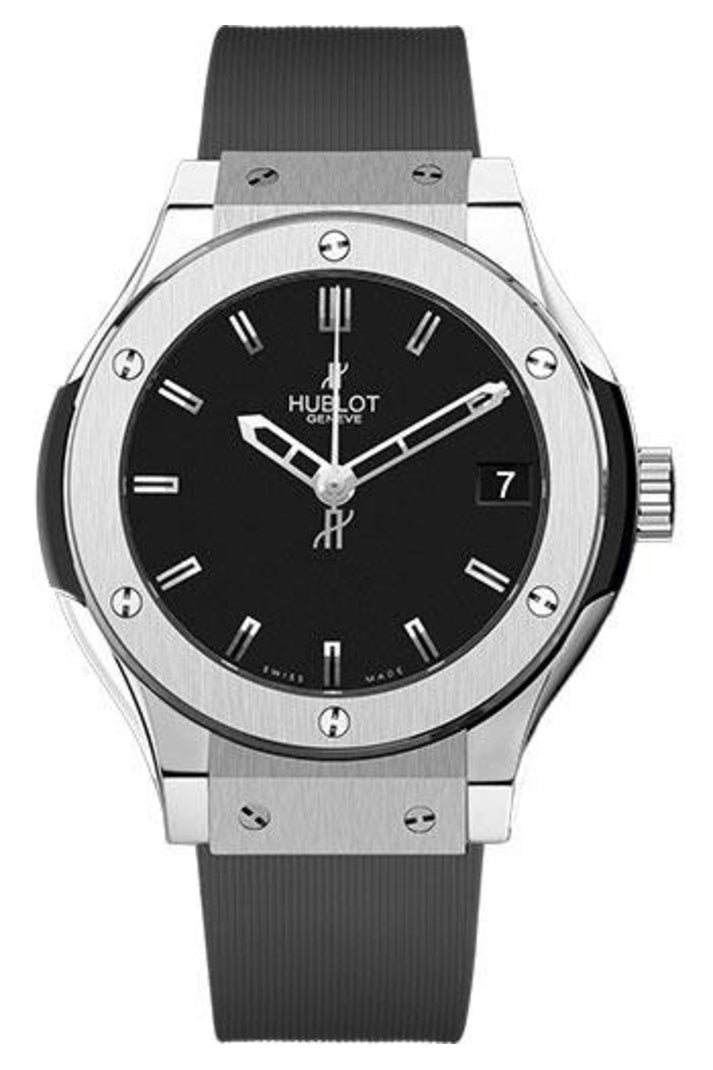 Hublot Classic Fusion Titanium 33mm Titanium Matte black dial reference 581.NX.1170.RX