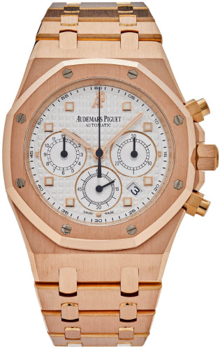 Pre-owned Audemars Piguet Royal Oak Chronograph 39 mm — 25960OR.OO.1185OR.01