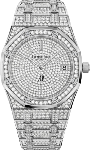 Pre-owned Audemars Piguet Royal Oak "Jumbo" 39 mm — 15202BC.ZZ.1241BC.01