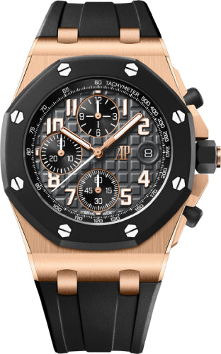 Pre-owned Audemars Piguet Offshore Chronograph Pink 42 mm — 26238OK.OO.A002CA.01