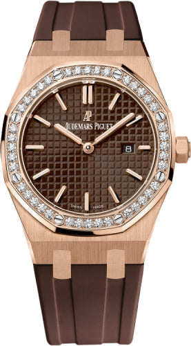 Pre-owned Audemars Piguet Royal Oak 33 mm — 67651OR.ZZ.D080CA.01