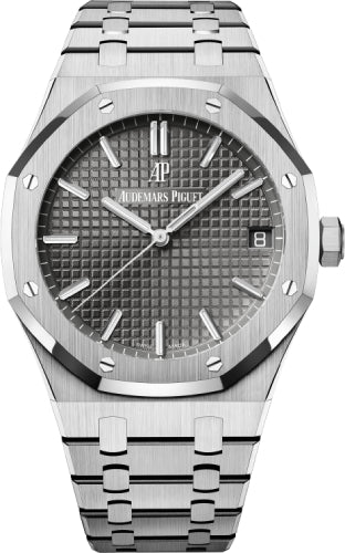 Pre-owned Audemars Piguet Royal Oak Stainless 41 mm — 15500ST.OO.1220ST.02