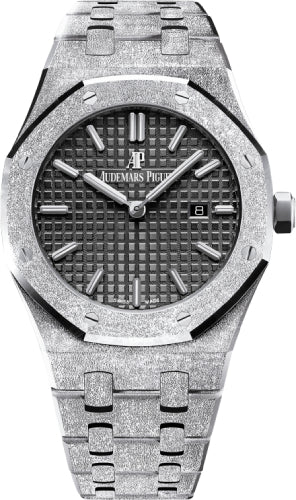 Pre-owned Audemars Piguet Royal Oak Frosted 33 mm — 67653BC.GG.1263BC.02
