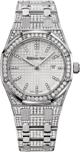 Pre-owned Audemars Piguet Royal Oak 33 mm — 67652BC.ZZ.1262BC.01
