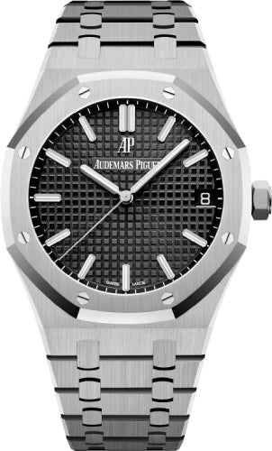 Pre-owned Audemars Piguet Royal Oak Stainless 41 mm — 15500ST.OO.1220ST.03
