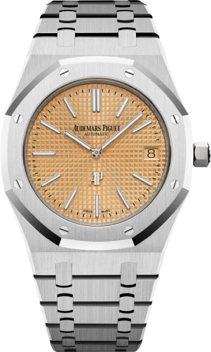Pre-owned Audemars Piguet Royal Oak "Jumbo" 33 mm — 15202BC.OO.1240BC.01