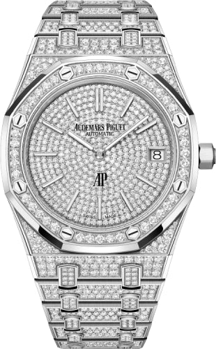 Pre-owned Audemars Piguet Royal 39mm "Jumbo" 39 mm — 16202BC.ZZ.1241BC.01