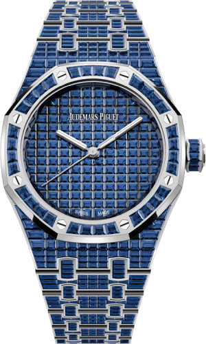 Pre-owned Audemars Piguet Royal Oak Selfwinding 37 mm — 15554BC.SS.1274BC.01