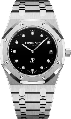 Pre-owned Audemars Piguet Royal Oak "Jumbo" 39 mm — 15206PT.OO.1240PT.01